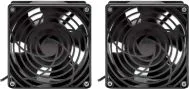 2 Ventiladores Para Gabinetes De Pared de 19" Marca INTELLINET Modelo 712415