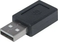 Adaptador Manhattan 354653 USB-C A USB-A