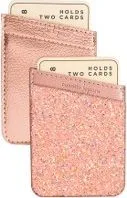 ARGENTO 2FUNDAS BOLSILLO ADHESIVO P/ TARJETA CELULAR ROSEGL IA8298-RG8