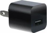 ARGOM CARGADOR 1 PUERTO USB-A 1AMP DE PARED NEGRO ARG-AC-0104