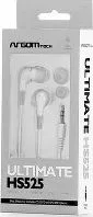 AUDIFONO ARGOM HS-525W IN-EAR BLANCO 3.5mm