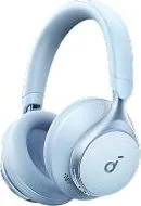 Audifono Bluetooth Marca Anker Modelo Soundcore Space One Sobre Oido Adaptive ANC (Active Noise Cancelling) Color Sky Blue A3035Z31