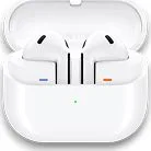 Audifono Bluetooth TWS Marca Samsung Modelo Galaxy Buds 3 Con Cancelacion Activa De Ruido AI Color Blanco