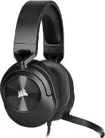 Audifono Para Gamers Marca CORSAIR Modelo HS55 STEREO Multiplataforma Conexion 3.5mm Color Carbon