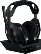 Audifono Inalambrico Para Gamers Marca Astro Modelo A50 Gen 5 Color Negro Con Base Para PS5 Xbox Y PC