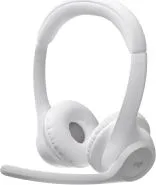Audifono Inalambrico Modelo Zone 300 Marca Logitech Color Blanco Con Cable De Carga USB-C Compatible Con Windows, MacOs, ChromeOs, iOs, ipadOs Y An...