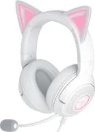 Audifono Marca Razer Modelo Kraken Kitty V2 Con Iluminacion RGB Conexion USB Color Blanco