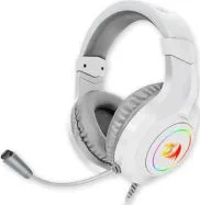 Audifono Marca Redragon Modelo Hylas H260W Con RGB Color Blanco Conexion USB-A Y 3.5mm