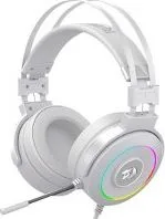 Audifono Marca Redragon Modelo Lamia 2 H320W Con RGB Sonido 7.1 Conexion USB Color Blanco