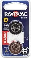 Baterias Marca Rayovac Modelo KECR2032 Lithium Paquete De 2