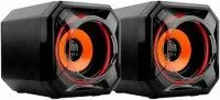 Bocina Argom 1049 5Watts RMS Conexión 3.5MM Color Negro Con Naranja