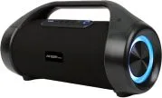 BOCINA ARGOM ARG-SP-3137BK CONEXION BLUETOOTH PROTECCION IPX5 POTENCIA DE 50 WATTS TECNOLOGIA TWS CON RGB COLOR NEGRO