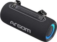 Bocina Bluetooth Marca Argom Modelo Radyon X37 Proteccion IPX5 Tecnologia TWS Potencia De 26 Watts Color Negro ARG-SP-3127BK