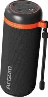Bocina Bluetooth Marca ArgomTech Modelo Radyon X10 Con Iluminacion LED RGB Potencia De 16 Watts RMS Color Negro
