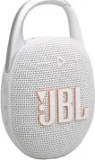 Bocina Bluetooth Marca JBL Modelo Clip 5 Clasificacion IP67 Funcion Auracast Color Blanco
