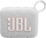 Bocina Bluetooth Marca JBL Modelo Go 4 Potencia De 4.2 Watts Proteccion IP67 Funcion Auracast Color Blanco