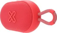 Bocina Bluetooth Marca Klip Xtreme Modelo GrooveSplash KBS-030RD Clasificacion IPX7 Color Rojo