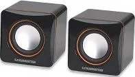 Bocinas Manhattan 161435 Color Negro 2 Satelites 6W RMS 4Ohms