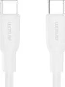 CABLE ARGOM USB-C A USB-C 1.8METROS SILICONE BLANCO ARG-CB-0070WT