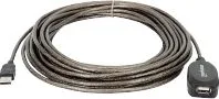 CABLE MANHATTAN 150248 EXTENSION ACTIVA USB 2.0 33PIES/10 METROS NEGRO