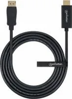Cable Manhattan 152679 Display Port Macho A HDMI Resolución 1080P 1.8Metros