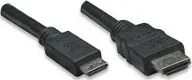 Cable Manhattan 304955 Mini HDMI Macho A HDMI Macho De Alta Velocidad 1.8 Metros