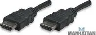 Cable Manhattan 306119 HDMI 19 Pines Macho A Macho 6 Pies / 1.8Metros Bolsa