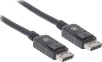 Cable Manhattan 306935 Display Port Resolución 4K a 60Hz Macho A Macho 1 Metro