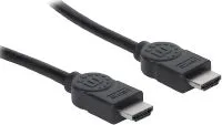 Cable Manhattan 323192 HDMI Alta Velocidad Con Ethernet 1 Metro Color Negro