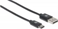 Cable Manhattan 354929 USB 2.0 Tipo A Macho A USB C Macho 2 Metros