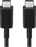 Cable Marca Samsung Modelo USB-C A USB-C De 1 Metro De 5A Soporta 100 Watts Color Negro