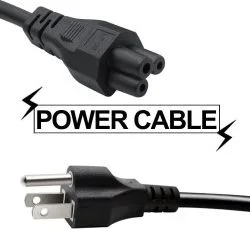 CABLE DE PODER PARA CARGADORES DE LAPTOPS