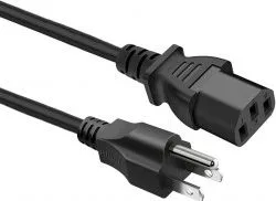 CABLE DE PODER PARA PC O MONITORES