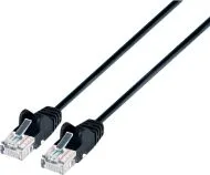 Cable U/UTP Slim Categoria 6 Marca INTELLINET Modelo 742122 Medida de 5 Metros Color Negro
