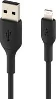 Cable USB-A A Lightning Marca Belkin Modelo Boostcharge CAA001BT1MBK De 1 Metro Color Negro