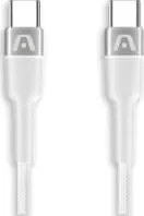 Cable USB-C A USB-C Marca ArgomTech Modelo ARG-CB-0047WT De 65 Watts Longitud De 1.8 Metros Color Blanco
