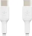Cable USB-C A USB-C Marca Belkin Modelo Boostcharge CAB003BT1MWH De 1 Metro Color Blanco