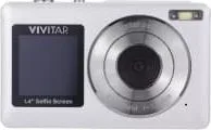Camara Digital Marca Vivitar Modelo SnapShot Duo Pantalla Para Selfie 56 Megapixeles Y 16X Zoom Color Blanco