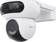 Camara WiFi Para Exterior Marca Ezviz Modelo H90 Dual Lente Con Caracteristicas De La Serie Pan/Tilt Resolucion 2K Plus (2560 X 1440)