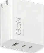 Cargador Xiaomi De Pared Modelo HyperCharge De 90 Watts Con 2 USB-C Y 1 USB-A Color Blanco BHR087JUS