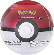 Cartas Pokemon TCG Modelo Poke Ball Tin Con 3 Sobres Y 2 Hojas De Calcomanias En Espanol 10196214117843