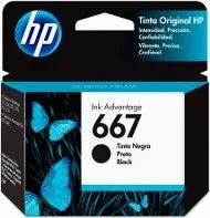 Cartucho HP 667 Negro  Para Impresora 2775