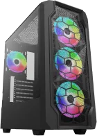 Case CheckPoint Spectre 300 Argb Con Vidrio Templado Color Negro