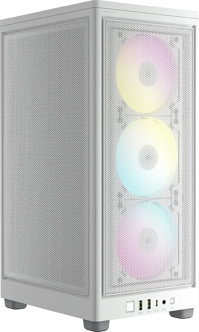 Case Corsair 2000D RGB Airflow Mini-ITX White