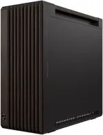 Case Marca ASUS Modelo ProArt PA602 Wood Edition Walnut Con Panel De Vidrio Templado Color Cafe Sin Fuente De Poder