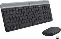 Combo Inalambrico Marca Logitech Modelo MK470 Incluye Teclado En Espanol Y Mouse Conexion Con Receptor