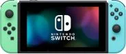 Consola Nintendo Switch Edicion Especial Animal Crossing: New Horizons Joy-Con Verde Y Azul Con Base Gris