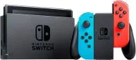 CONSOLA NINTENDO SWITCH V2 CON CONTROLES NEON ROJO Y AZUL 32GB J