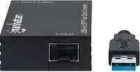 Convertidor Manhattan 152297 USB-A A Fibra Optica