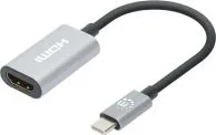 Convertidor Marca Manhattan Modelo 153973 De USB-C A HDMI Resolucion 4K Con 60Hz